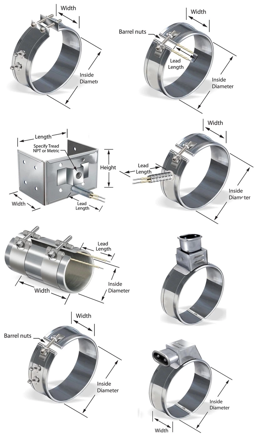 Blow Moulding Barrels Electric Band Heater