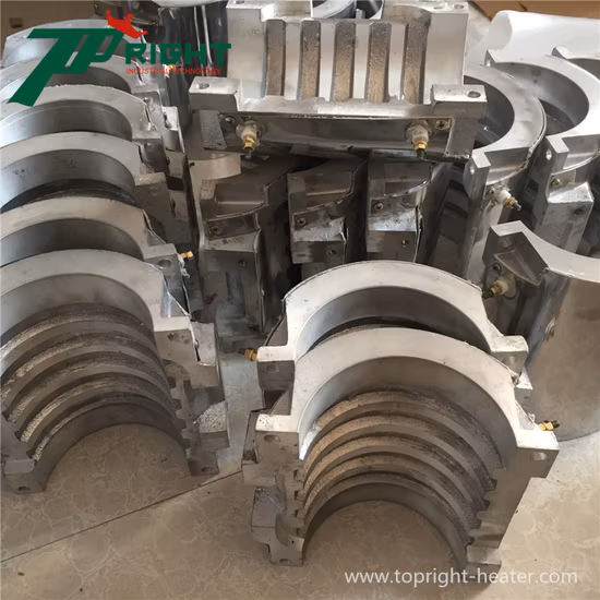 Aquecedor elétrico de faixa de alumínio fundido 220V 2,5kw para extrusora de plástico